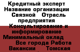 Кредитный эксперт › Название организации ­ Связной › Отрасль предприятия ­ Консультирование и информирование › Минимальный оклад ­ 38 000 - Все города Работа » Вакансии   . Томская обл.